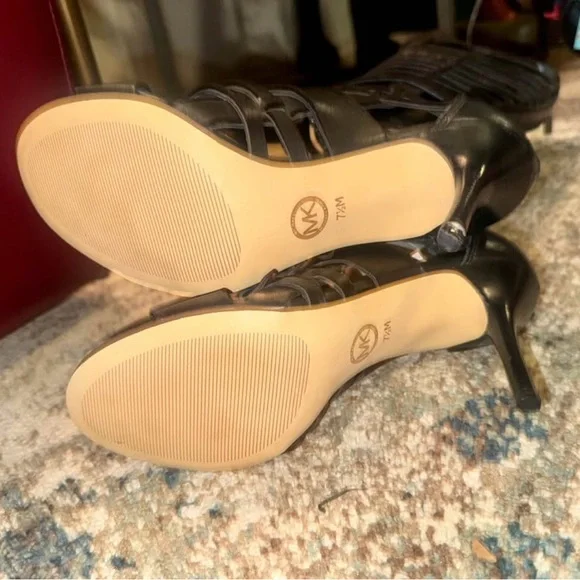 🔥 Michael Kors Gladiator Heels – Super Sexy Statement Boots! - Picture 5 of 6